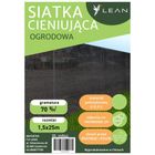 Lean Toys, maskująca siatka cieniująca na ogrodzenie, 1,5-25m, czarna