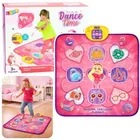 Lean Toys, mata taneczna, Bluetooth, jednorożec, 83-80 cm