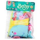 Lean Toys, miękka książeczka sensoryczna, zwierzęta morskie