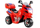 Lean Toys, Moto, pojazd na akumulator, czerwony