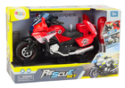 Lean Toys, motocykl ratunkowy do skręcania, pojazd interaktywny