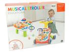 Lean Toys, pchacz, stolik edukacyjny, interaktywny, 2w1, różowy