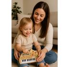 Lean Toys, pianinko muzyczne, kapibara, mini keyboard, 22 klawisze