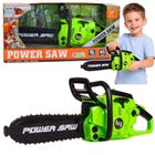 Lean Toys, piła łańcuchowa, interaktywna, zielona