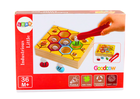 Lean Toys, plaster miodu, sorter pszczółek, drewniana gra zręcznościowa