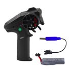 Lean Toys, pojazd do driftu zdalnie sterowany, wymienne koła, niebieski, 1:24