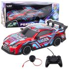 Lean Toys, pojazd wyścigowy ze świecącą karoserią, zdalnie sterowany