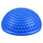 Lean Toys, półkula sensoryczna do masażu i ćwiczeń równowagi, niebieska, 16 cm