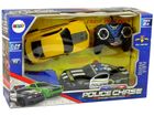 Lean Toys, pościg policyjny, pojazd zdalnie sterowany, 1:24, 2 szt.