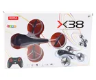 Lean Toys, Syma X38, dron zdalnie sterowany, biały