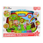 Lean Toys, tablica interaktywna, świat zwierząt, 4 tryby zabawy