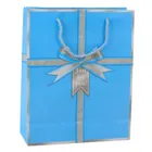 Lean Toys, torba prezentowa kokarda just for you, 32-26-12 cm, 1 szt.