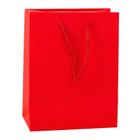 Lean Toys, torba prezentowa kwadraty strukturalne elegancka, 23-18-10 cm, 1 szt.