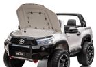 Lean Toys, Toyota Hilux, pojazd na akumulator, biały