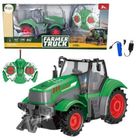Lean Toys, traktor rolniczy rc, zielony, 1:24
