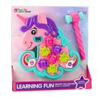 Lean Toys, whac a mole, gra zręcznościowa, jednorożec