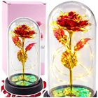 Lean Toys, wieczna róża w kopule, z oświetleniem LED