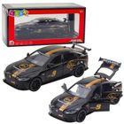 Lean Toys, Wyścigówka, pojazd metalowy z napędem pull-back, 1:32