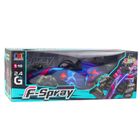 Lean Toys, wyścigówka, pojazd zdalnie sterowany, efekt dymu, 1:10