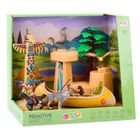 Lean Toys, zestaw indiański figurki wioska Indianie