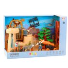Lean Toys, zestaw kowbojski figurki dziki zachód