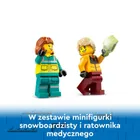 LEGO City, Karetka i snowboardzista, 60403