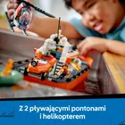 LEGO City, Łódź ratunkowa i helikopter straży przybrzeżnej, 60504