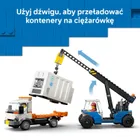 LEGO City, Portowy pociąg towarowy, dźwig i ciężarówka, 60509