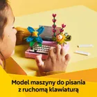 LEGO Creator 3 w 1, Maszyna do pisania z kwiatami, 31169