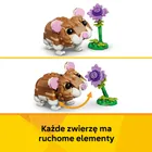LEGO Creator, Uroczy chomik z kwiatkiem, 31376