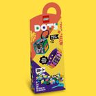 LEGO DOTS, Neonowy tygrys - bransoletka i zawieszka na torbę, 41945