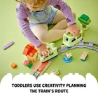 LEGO DUPLO, Przygoda z interaktywnym pociągiem, zabawka, 10427