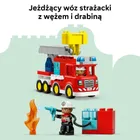 LEGO DUPLO, Wóz strażacki z wężem i strażakiem, 10473