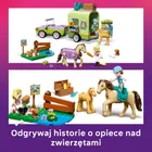 LEGO Friends, Przyczepa z koniem i źrebaczkiem, 42695