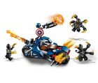 LEGO Marvel Super Heroes, Kapitan Ameryka - atak Outriderów, 76123