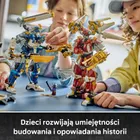 LEGO NINJAGO, Bliźniacze tytanowe mechy, 71870