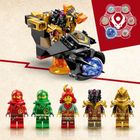 LEGO NINJAGO, Lawowy smok zmieniający się w falę ognia, 71793
