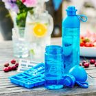 LEGO, przezroczysta butelka, niebieska, 500 ml