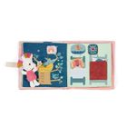 Lilliputiens, Jednorożec Lena, Strażniczka snów, książeczka aktywizująca z mini przytulanką, 18m+