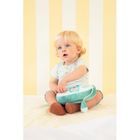 Lilliputiens, Smok Joe, Radio, zabawka sensoryczna, przytulanka, 9m+