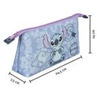 Lilo i Stitch, piórnik saszetka, niebieski