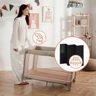 Lionelo, Amelie, kompaktowe łóżeczko turystyczne, black carbon