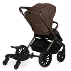 Lionelo, Buggy Board, uniwersalna dostawka do wózka, black onyx