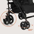 Lionelo, Irma, wózek spacerowy, Black Onyx