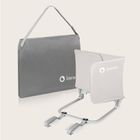 Lionelo, Lora, barierka ochronna do łóżka, Beige Sand