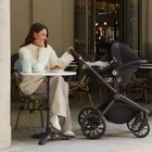 Lionelo, Mika Plus, wózek wielofunkcyjny, 3w1, Grey Stone