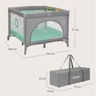 Lionelo, Mille Plus, kojec wielofunkcyjny, grey green