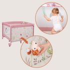 Lionelo, Mille Plus, kojec wielofunkcyjny, pink