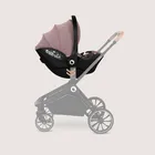 Lionelo, Moxie, fotelik samochodowy z bazą, i-Size, Pink Mauve, 40-87 cm