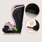 Lionelo, Neal, fotelik samochodowy, i-Size, Pink Lilac, 100-150 cm